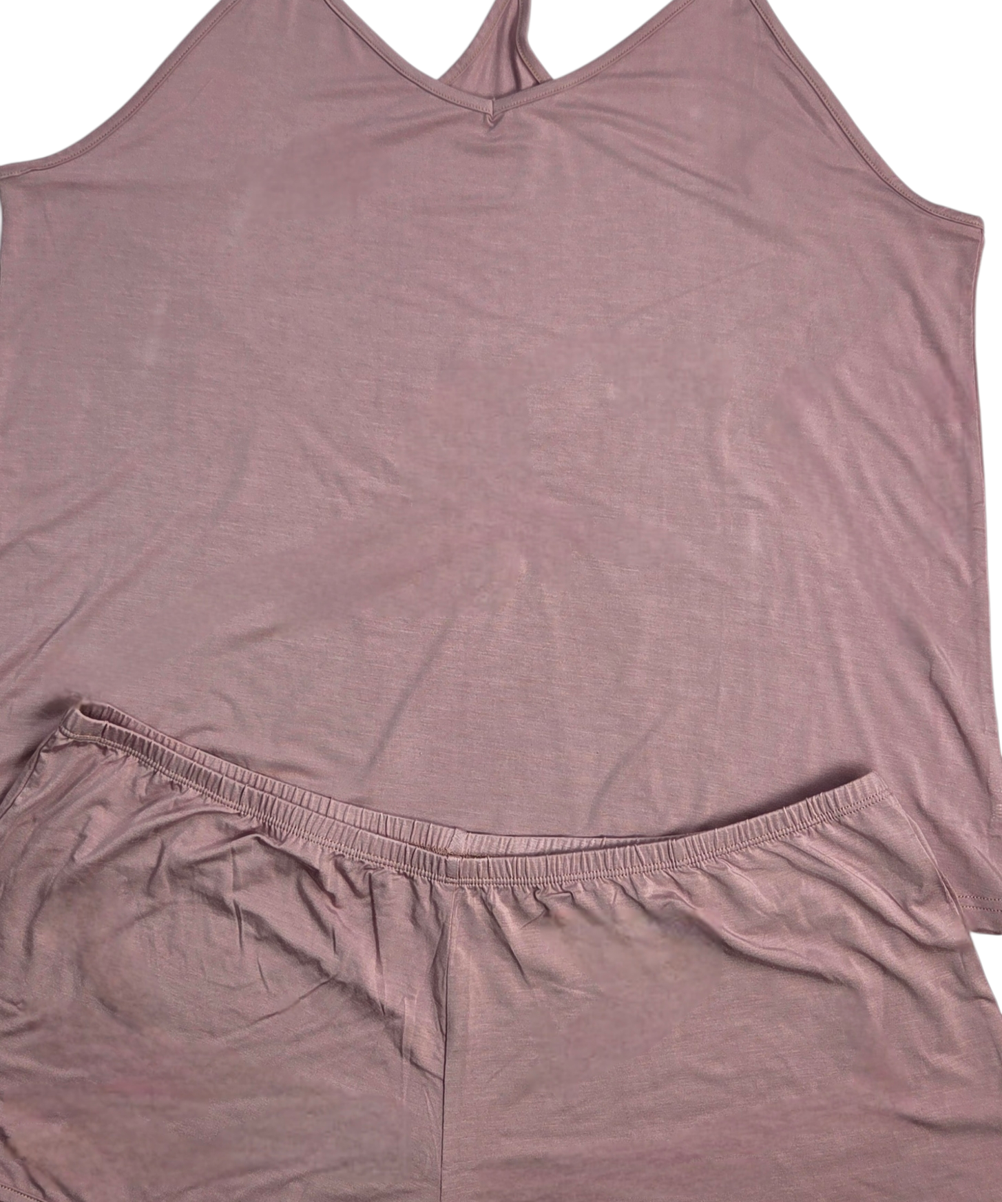 Dusty Rose Cami and Short Set