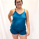 Obsidian Blue Cami and Short Set