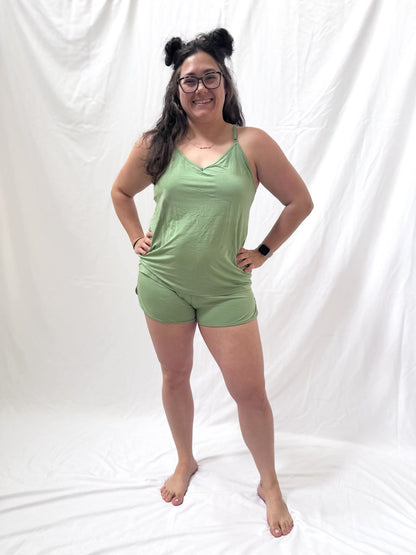 Sage Cami and Short Set