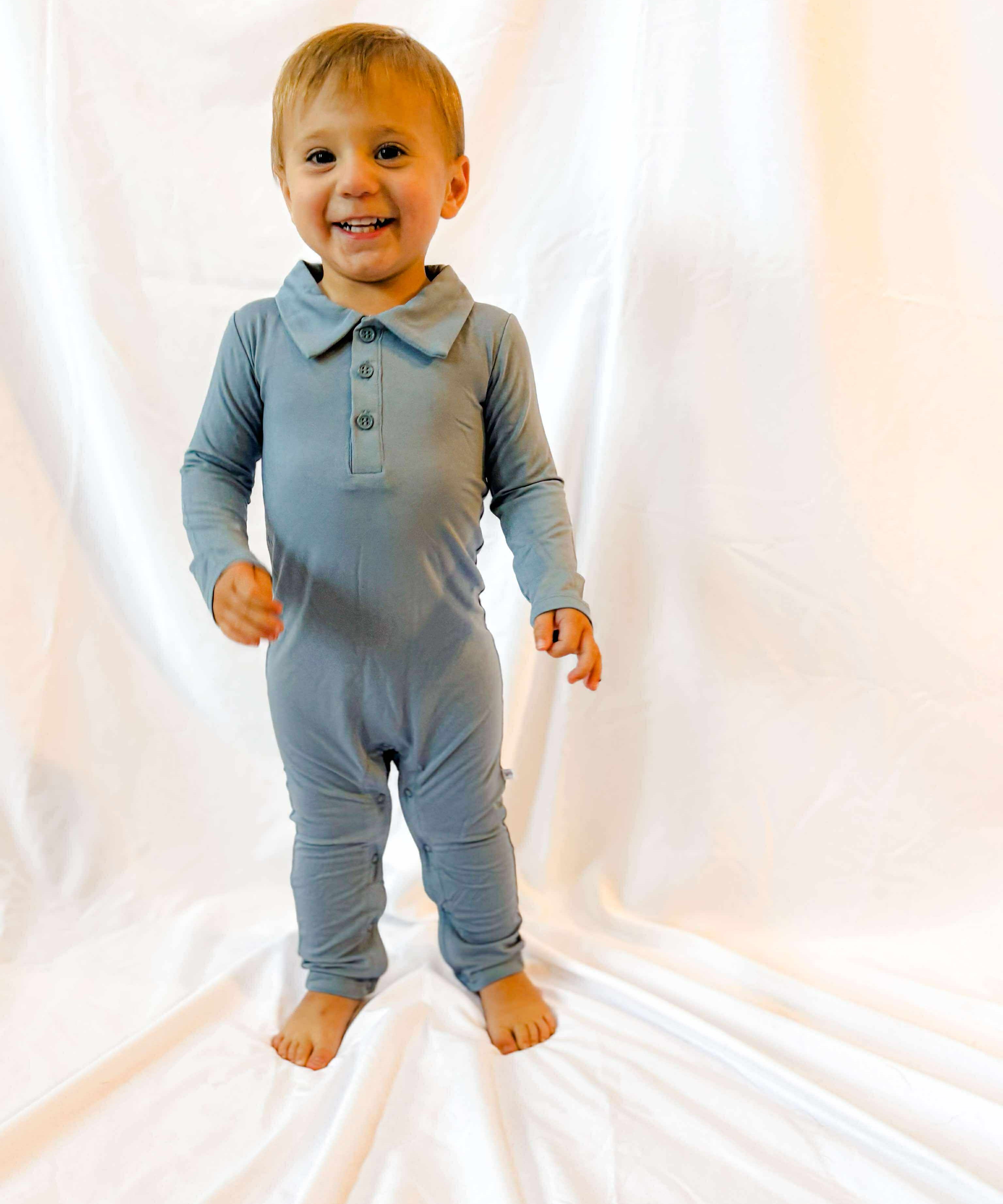 Winter Whimsy Coordinating Polo Romper