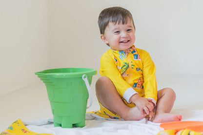 Seaside Gold Rash Guard
