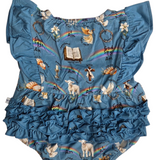 God Says I Am Bubble Romper