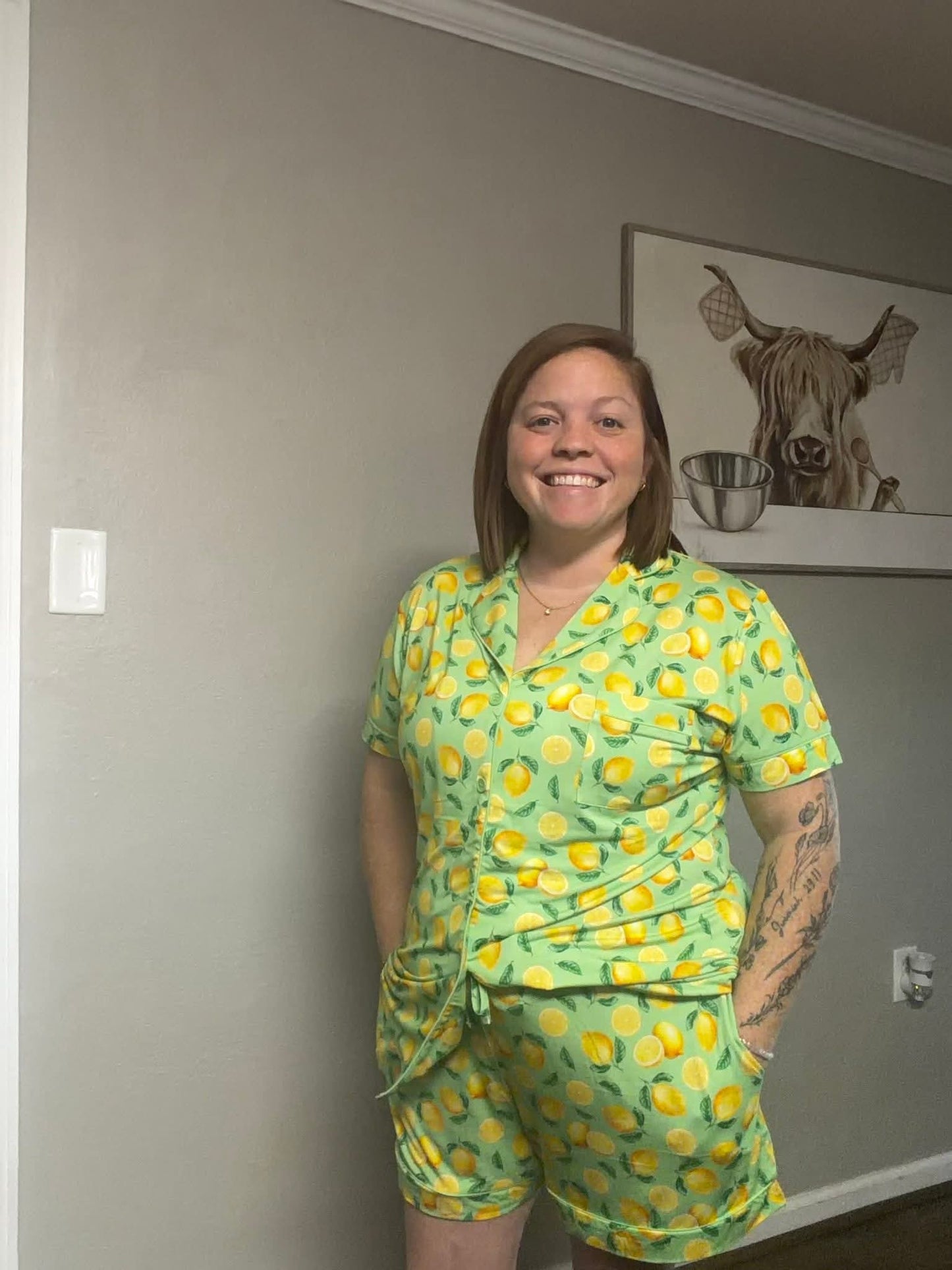 Lemon Pop Women's Pajamas