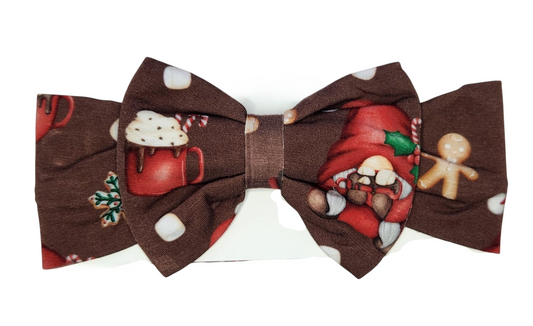 I'll Be Gnome For Christmas Infant/Children's Bow