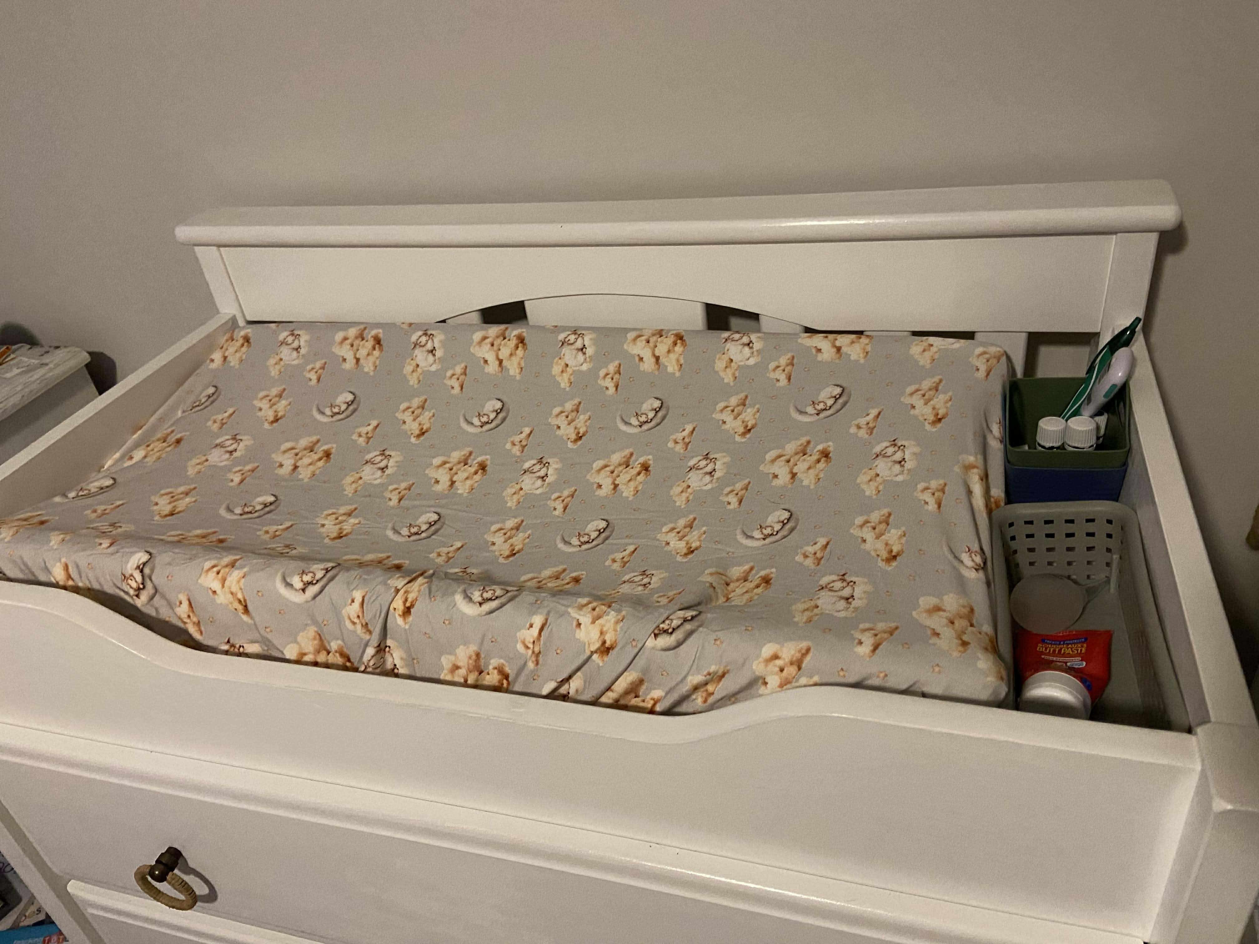 Sheep Lullaby Mini Crib Sheet
