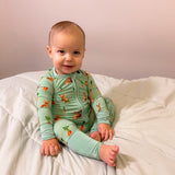 Bunny Tails and Carrot Trails Convertible Zip-Up