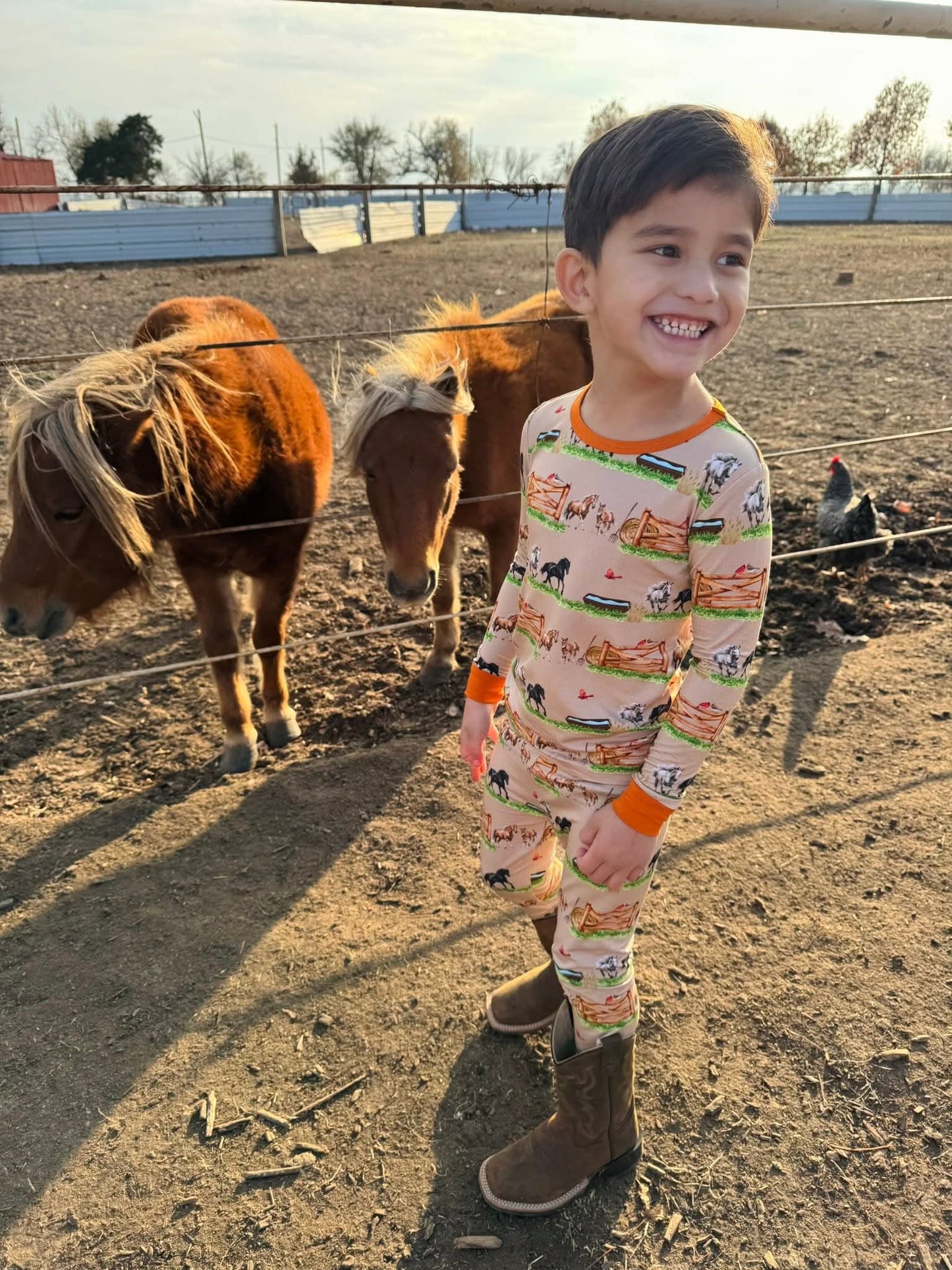 Pasture Pals 2 Piece Pajama Set