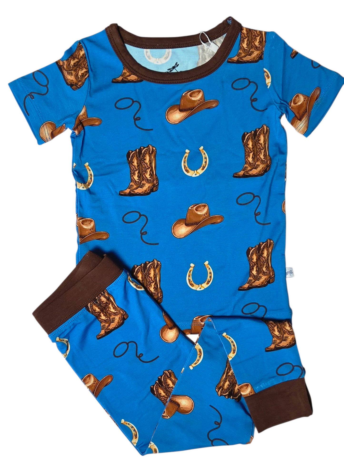 Boots and Lasso 2 Piece Pajama Set