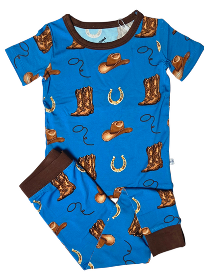 Boots and Lasso 2 Piece Pajama Set