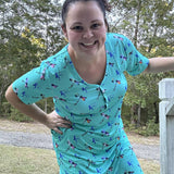 Wings of Light 2 Women's Nightgown