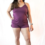 Plum Cami and Short Set