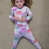 Darling Patchwork 2 Piece Pajama Set