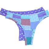 Women's Thong 2-Pack (Darling Patchwork & Lavender Charm)