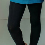 Luxe Noir Leggings For Littles
