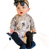 Love On The Go Long Sleeve Bubble Romper