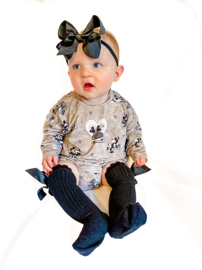 Love On The Go Long Sleeve Bubble Romper