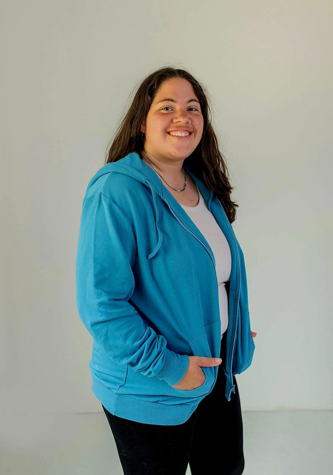Ocean Blue Full Zip