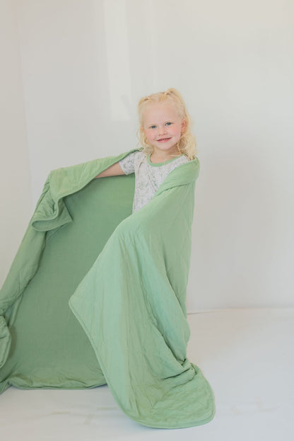 Sage 2.5 Tog Quilted Blanket