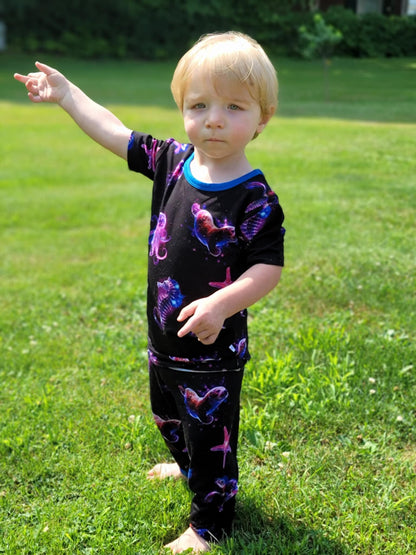 Deep Sea Glow 2 Piece Pajama Set