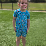Wildflower Dreams 2 Piece Short Sleeve and Shorts Pajama Set