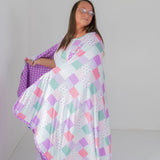 Darling Patchwork Quilted 2.5 Tog Adult Blanket