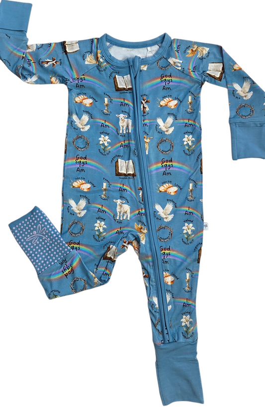 God Says I Am Convertible Zip-Up