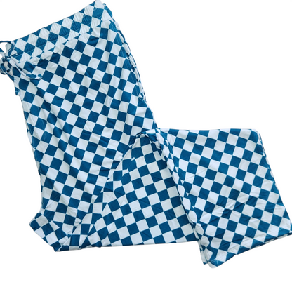 Diamond Drift Men's Pajama Pant (wide leg style)
