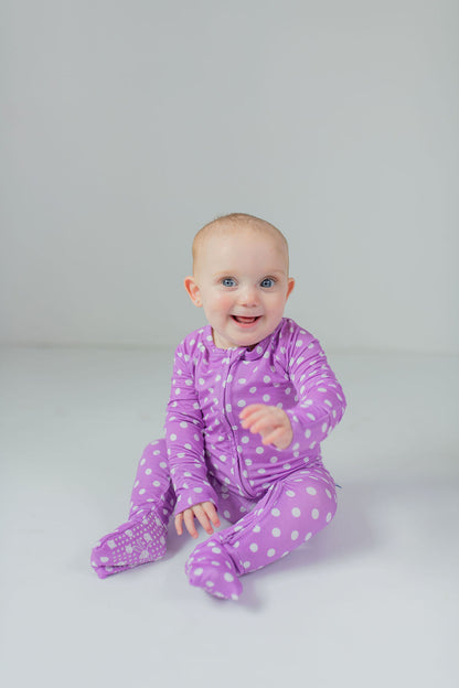 Lavender Charm Convertible Zip-Up
