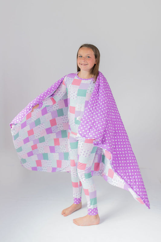 Darling Patchwork 2.5 Tog Quilted Blanket