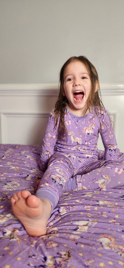 Unicorn Wishes 2 Piece Pajama Set