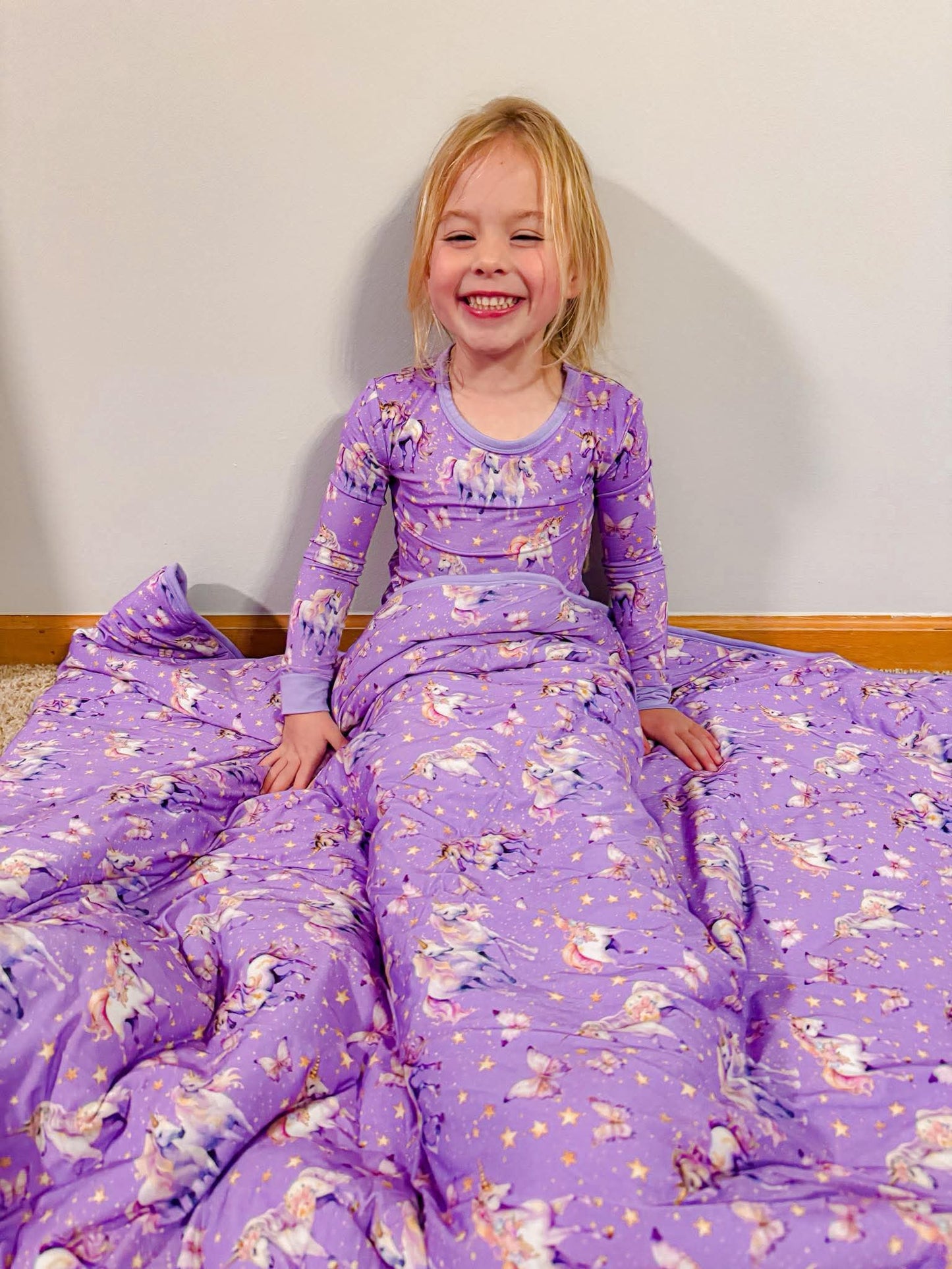 Unicorn Wishes 2.5 Tog Quilted Blanket