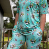 Succulent Cascade Women's Pajamas
