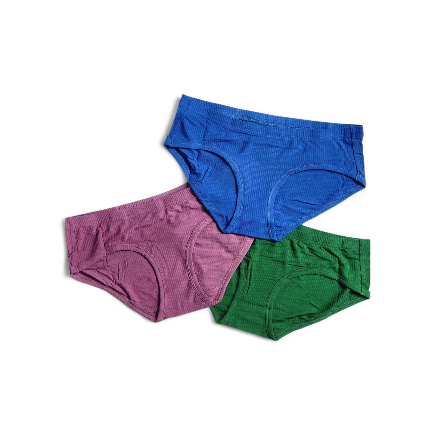 Women's Ribbed Hipster Brief 3-Pack