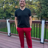 Crimson Unisex Lounge Pant (wide leg style)