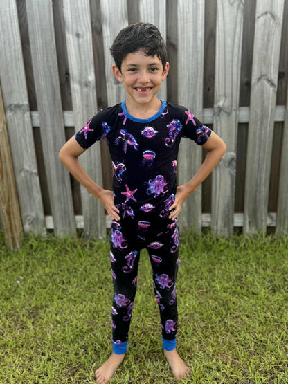 Deep Sea Glow 2 Piece Pajama Set