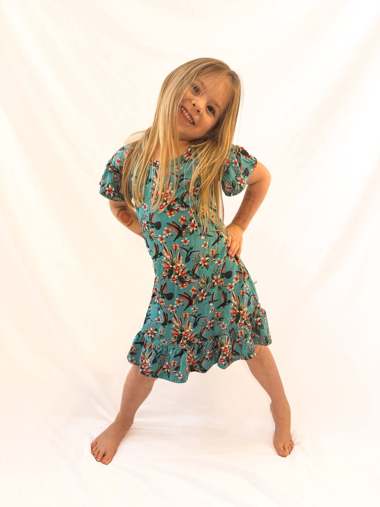 Flutter and Bloom Children's Gown