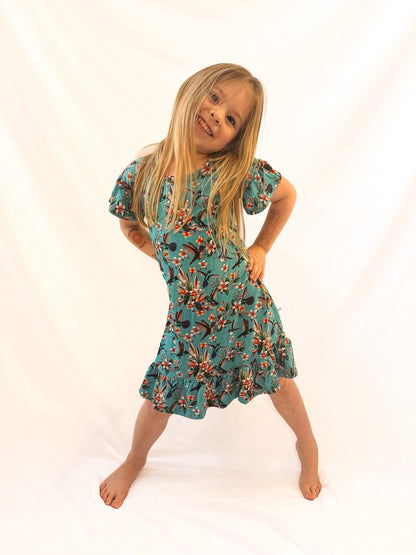 Flutter and Bloom Children's Gown