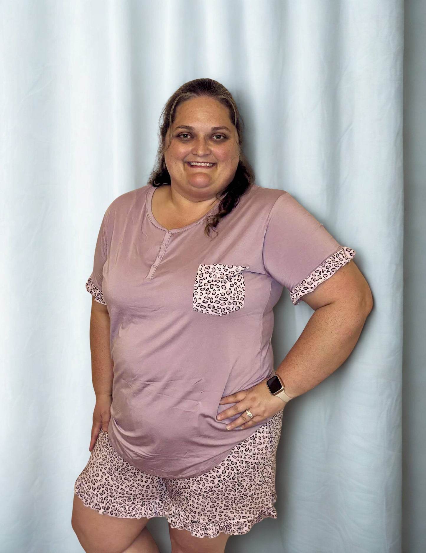 Prowl In Pink Women's Pajama Set