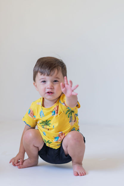 Seaside Gold Pocket T-Shirt