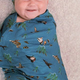 We Flock Together Swaddle and Bow Set