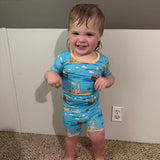 Sailing Together 2 Piece Pajama Set