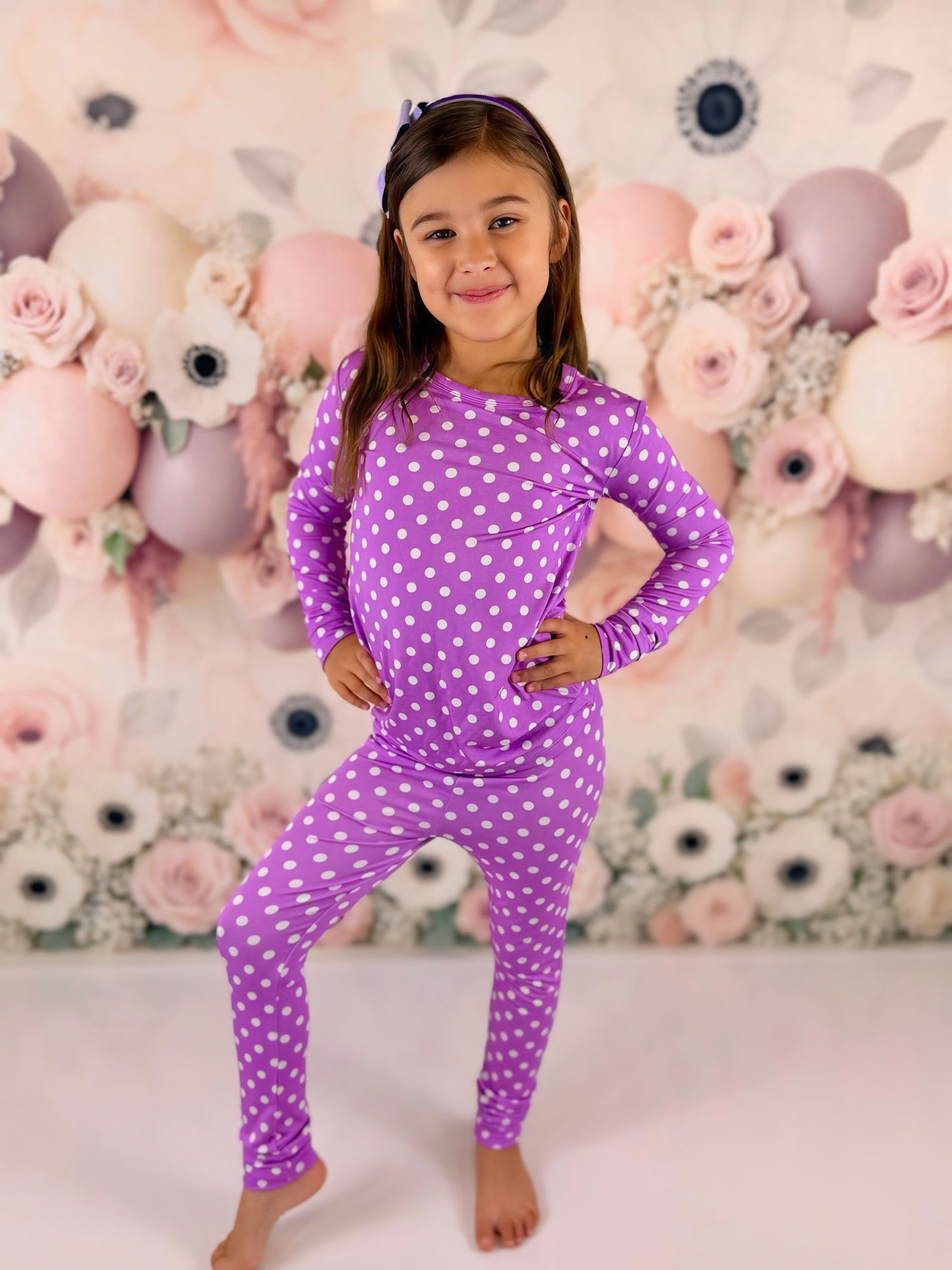 Lavender Charm 2 Piece Pajama Set