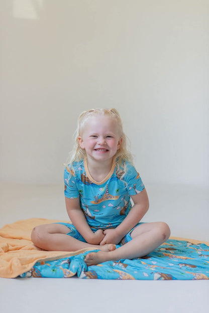 Sailing Together 2 Piece Pajama Set