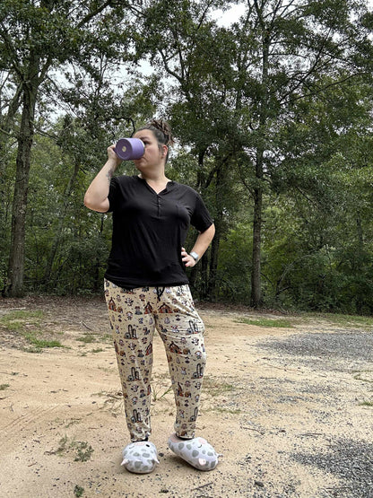 Boo At The Farm Women's Pajamas