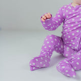 Lavender Charm Convertible Zip-Up