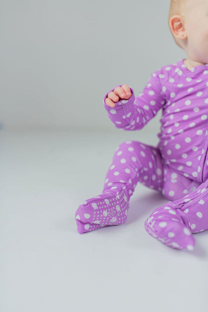 Lavender Charm Convertible Zip-Up