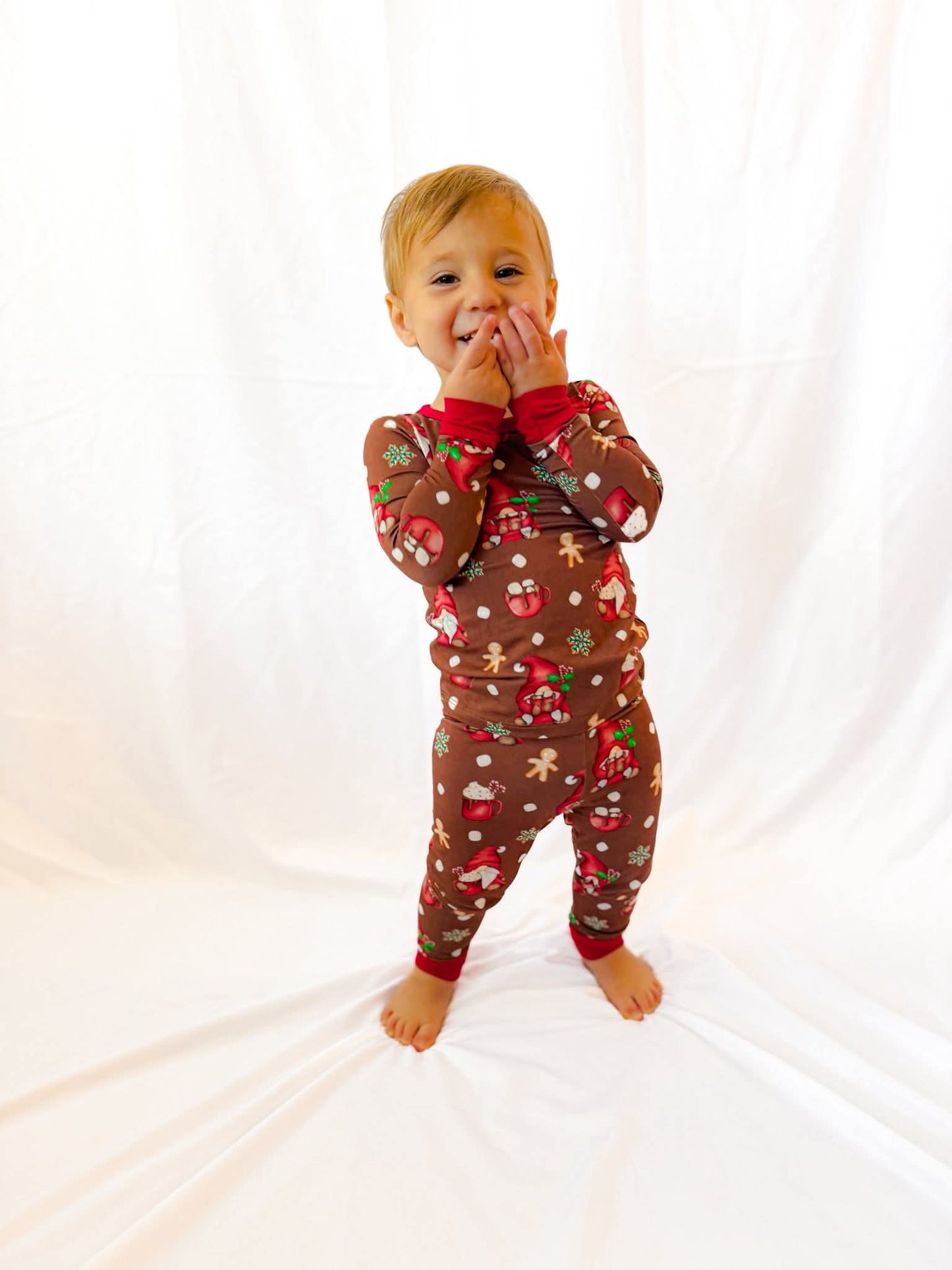 I'll Be Gnome For Christmas 2 Piece Pajama Set