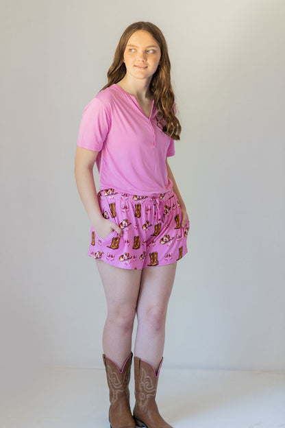 Boots and Bow Women's Pajamas