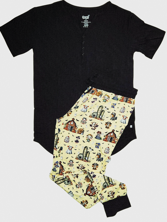 Boo At The Farm Women's Pajamas