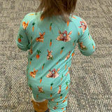 Bunny Tails and Carrot Trails Convertible Zip-Up